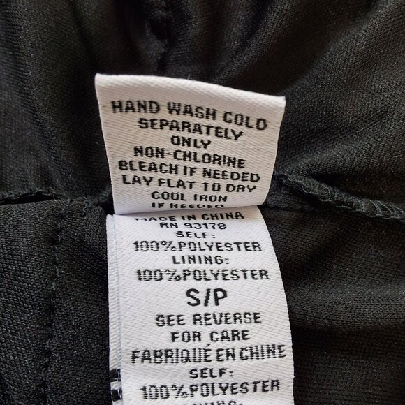 Spring & Mercer Black Multi Floral Tiered Mini Skirt Smocked Waist Sz S Fairy - Picture 9 of 9